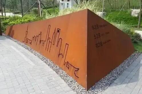 东成镇耐候钢挡土墙